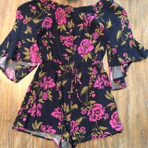Express floral romper